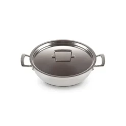 Sauteuse Provençale en Inox et Couvercle 30 cm Le Creuset
