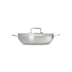 Sauteuse Provençale en Inox et Couvercle 30 cm Le Creuset