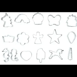 Seau 16 Emporte-Pièces Thème Licorne Fairytale Scrapcooking