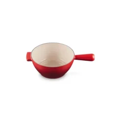 Service à fondue manche fonte Cerise (rouge) Le Creuset