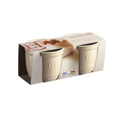 Set de 2 Ramequins en Céramique N°8 cm Argile Emile Henry