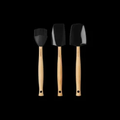 Set de 3 Spatules Silicone Black Onyx Le Creuset