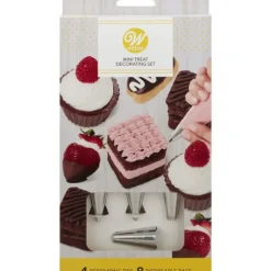 Set de Décoration Mini Pâtisseries 12 pièces Wilton