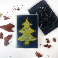 Set Emballage Tablette Chocolat Sapin (x100) Chocolate World