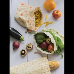 Set Zéro Déchet Coton Bio 3 Pièces Pebbly