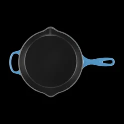 Skillet Rond Profond 26cm en Fonte Azur Le Creuset