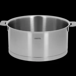 Série de 4 Casseroles Strate Amovible Inox Cristel
