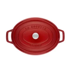 STAUB Cocotte Fonte Ovale 23 cm Rouge Cerise 2,35 L