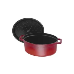 STAUB Cocotte Fonte Ovale 27 cm Rouge Cerise 3,2 L