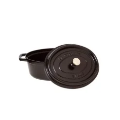 STAUB Cocotte Fonte Ovale 27 cm Noir Mat 3,2 L