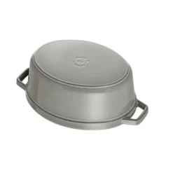 STAUB Cocotte Fonte Ovale 17 cm Gris Graphite 1 L