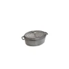 STAUB Cocotte Fonte Ovale 27 cm Gris Graphite 3,2 L