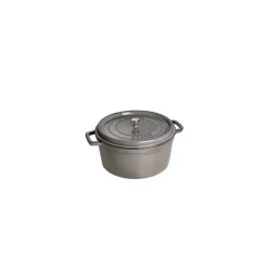 STAUB Cocotte Fonte Ronde 14 cm Gris Graphite 0,8 L