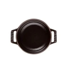 STAUB Cocotte Fonte Ronde 24 cm Noir Mat 3,8 L