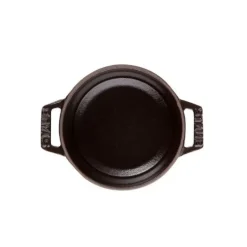 STAUB Cocotte Fonte Ronde 26 cm Noir Mat 5,2 L
