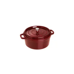 STAUB Cocotte Fonte Ronde 28 cm Grenadine Majolique 6,7 L