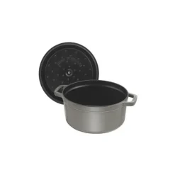 STAUB Cocotte Fonte Ronde 12 cm Gris Graphite 0,4 L