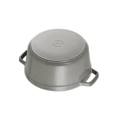 STAUB Cocotte Fonte Ronde 12 cm Gris Graphite 0,4 L