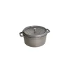 STAUB Cocotte Fonte Ronde 24 cm Gris Graphite 3,8 L