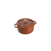 STAUB Cocotte Fonte Ronde 24 cm Cannelle Majolique 3,8 L