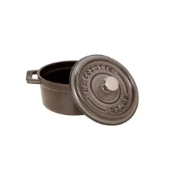 STAUB Cocotte Fonte Ronde 30 cm Gris Graphite 8,35 L