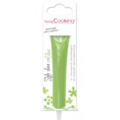Stylo Chocolat Vert Pomme 25 g ScrapCooking