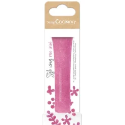 Stylo Glaçage Gel Rose Pailleté 26 g Scrapcooking