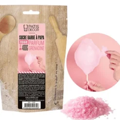 Sucre Barbe à Papa Grenadine 400 g Patisdécor