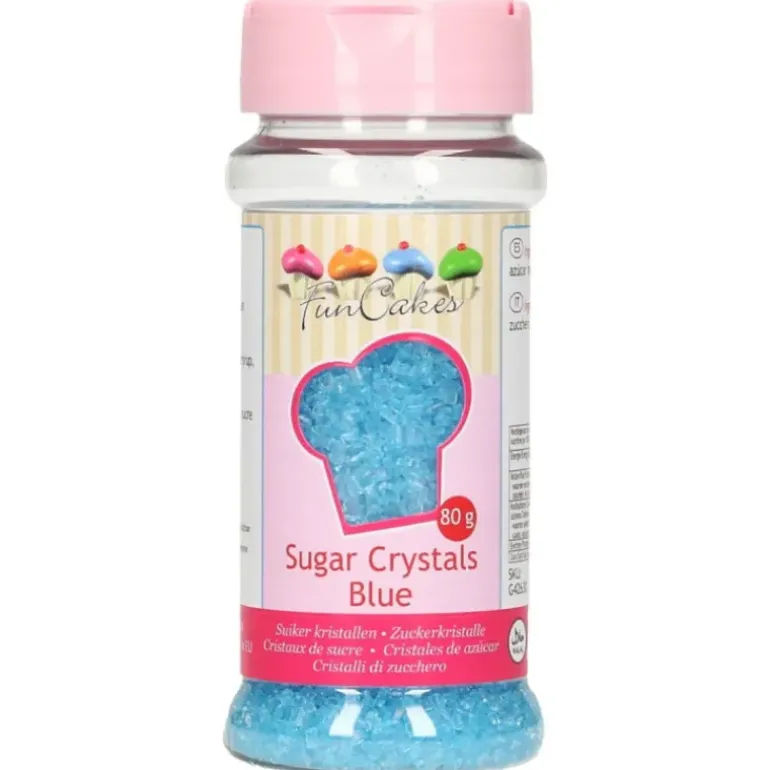 Sucre coloré Bleu ciel 80g Funcakes