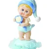 Sujet bapteme Garçon Debout Bleu 9 cm