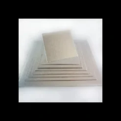 Support Gâteau Carré 33 x 0,4 cm Argenté Funcakes