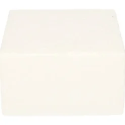 Support polystyrène carré H 7 cm - 10 x 10 cm
