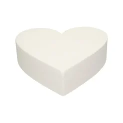 Support Polystyrène Cœur Ø 25 cm H 7 cm Funcakes