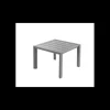 Table Basse Carrée 50 x 50 cm Gris Platinium Sunset Grosfillex