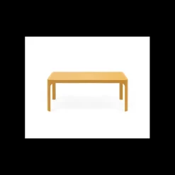 Table Basse en Résine 60 x 100 cm Moutarde Net Nardi