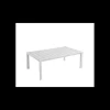 Table Basse Rectangulaire 100 x 60 cm Blanc Glacier Sunset Grosfillex