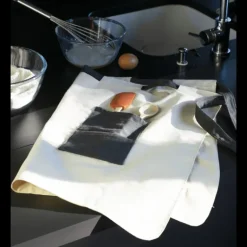 Tablier de Cuisine Crème et Ardoise Pebbly