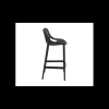 Tabouret de Jardin Air Bar 75 Noir Siesta