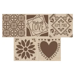 Tampon Biscuit Fait Maison et Emporte-Pièce Scrapcooking