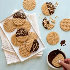 Tampons à Biscuits et Cookies Ronds Geo (x3) Nordic Ware