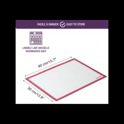 Tapis de Cuisson Silicone Gradué 30x40cm Mastrad