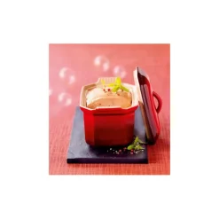 Terrine à Foie Gras avec presse 0,6 L Cerise Le Creuset