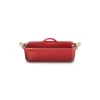 Terrine Rectangulaire avec presse 28 cm Cerise Le Creuset céramique
