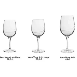 Verre à Vin Rouge 36.5 cl (x6) Luigi Bormioli AERO