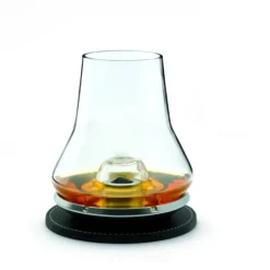 Verre à Whisky N°5 38 cl + Socle Rafraîchisseur Les Impitoyables Peugeot