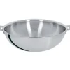 Wok Casteline Ø 28 cm Manche Amovible Inox Cristel