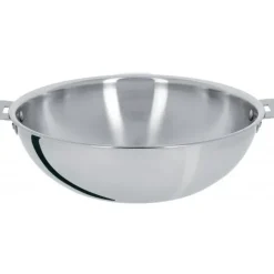 Wok Casteline Ø 28 cm Manche Amovible Inox Cristel
