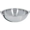 Wok Casteline Ø 24 cm Manche Amovible Inox Cristel