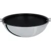 Wok Casteline Ø 24 cm Manche Amovible Anti-Adhésif Inox Cristel