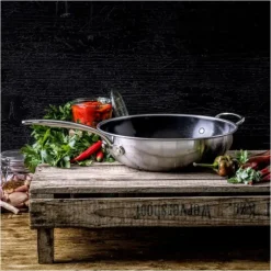 Wok Inox Ø 30 cm PREMIERE GreenPan